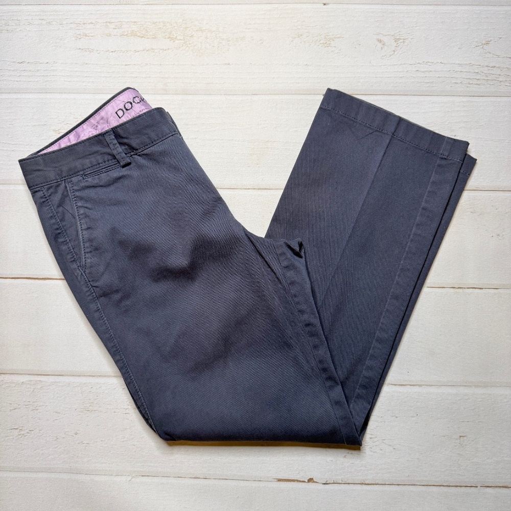 Dockers - Women’s Blue Straight Leg Dress Pants - Size 8.